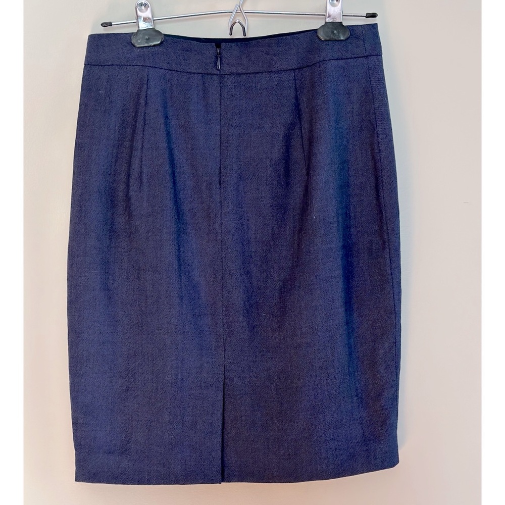 Banana Republic, blue pencil skirt